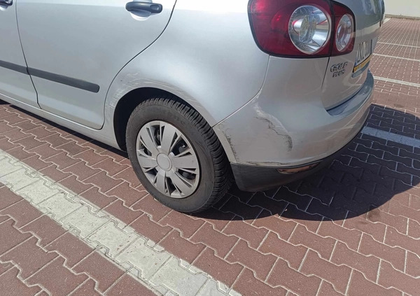 Volkswagen Golf Plus cena 9000 przebieg: 251000, rok produkcji 2006 z Warszawa małe 232